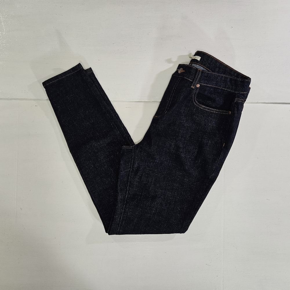 Eileen Fisher skinny dark wash jeans women's size 8